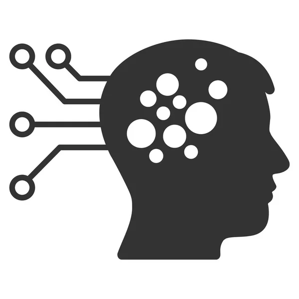 Neuronové počítače odkazy vektorové ikony — Stockový vektor