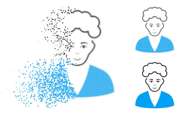 Исчезающая икона блондинки с фасом
