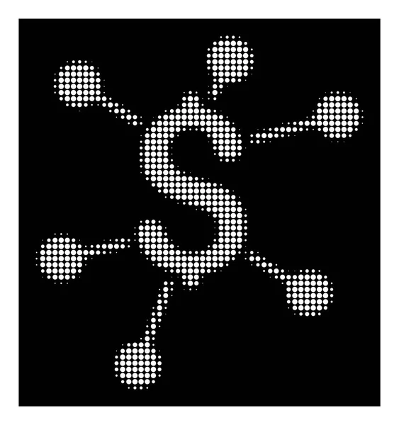 Икона "Белые полутоны" — стоковый вектор