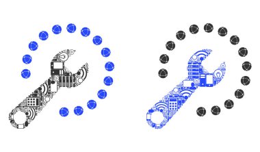 Mozaik simgesi Bigdata için yapılandırma