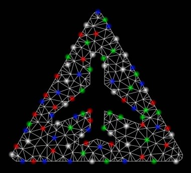 Flare Spotlar ile parlak Mesh 2D uçak sorunu