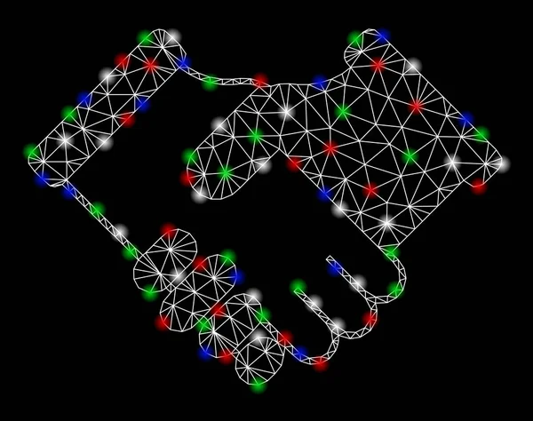 Light Spotlar ile parlak Mesh 2D anlaşması