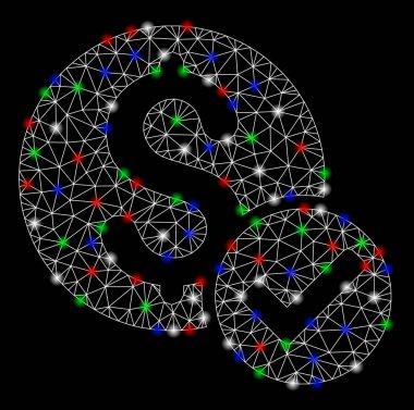 Light Spotlar ile parlak Mesh 2D onaylı ödeme