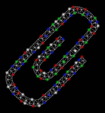 Parlak kafes tel çerçeve ışık Spotlar ile takın