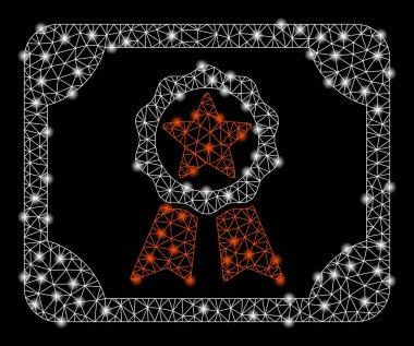 Flash Spotlu Parlak Mesh Network Ödülü Diploması