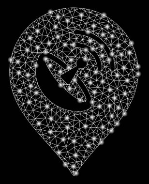 Flaş Noktalı Parlak Kafes 2d Anten İşaretleyici