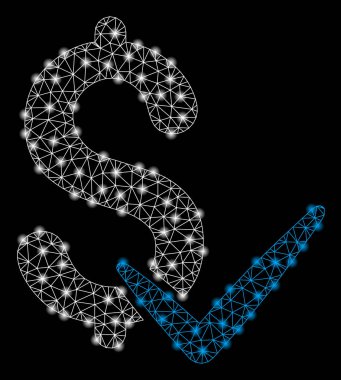 Parlak Ağ Parlak Benekli Parayı Kabul Et