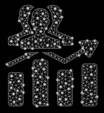 Işık Lekeli Parlak Ağ İzleyici Çizelgesi Eğilimi