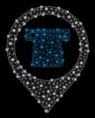 Parlak Ağ Ağı İşaretli Harita İşaretleyiciName