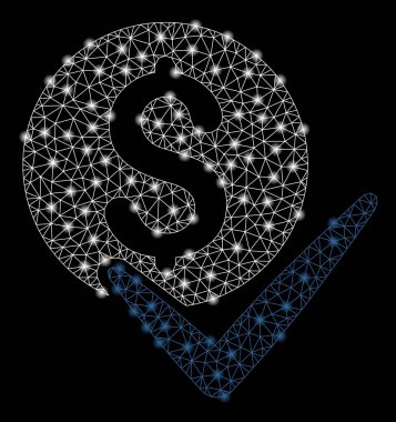 Parlak Mesh 2d Flash Spotlar ile Ödeme Kabul