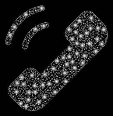 Işık Noktalı Parlak Örgü Karkas Çağrı