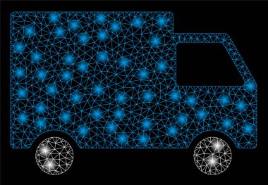 Parlama Spotlu Parlak Örgü 2d Kargo Van