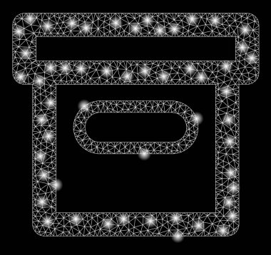 Flaş Spotlu Parlak Kafes 2d Kutusu