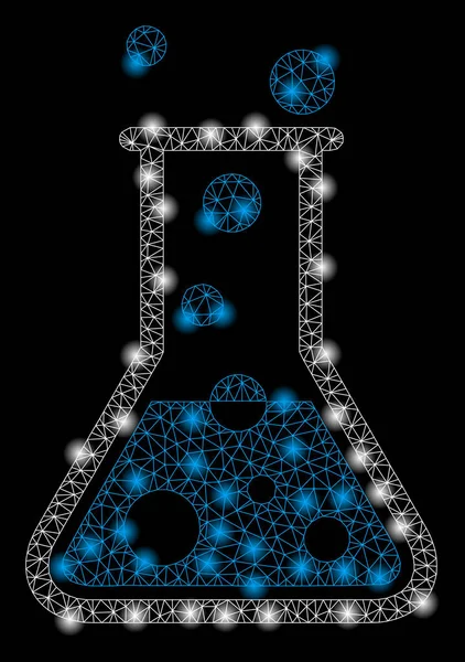 Flash Spotlu Parlak Örgü Karkas Kaynar Su