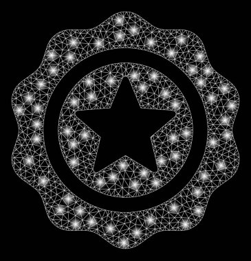 Işık Lekeleri ile Parlak Örgü 2d En İyi Kalite