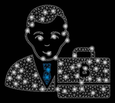 Parlama Spotlu Parlak Mesh 2d Bitcoin Accounter