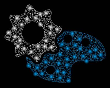 Altın Kare Desen Yapılandırma Paleti