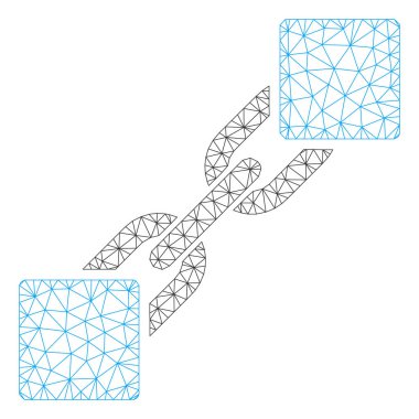 Blockchain Vektör Örgü Karkas Modeli