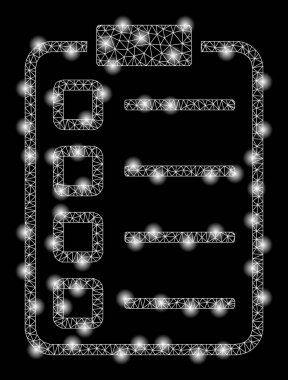 Altın Kare Mozaik Kontrol Listesi Pedi