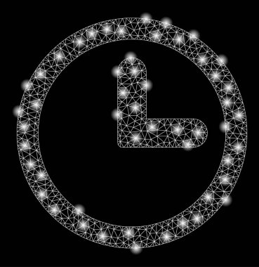 Altın Kare Desenli Saat