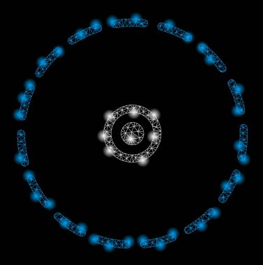 Altın Kare Mozaik Daire Alanı