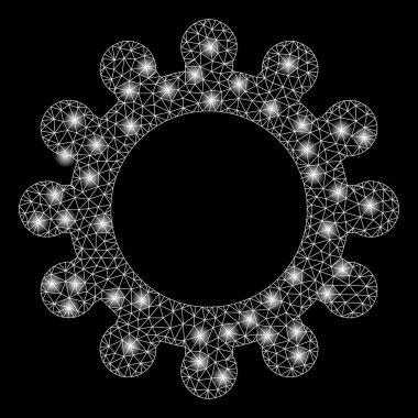 Altın Kare Mozaik Dişli