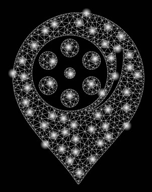 Altın Kare Mozaik Sinema Rulo Kalem