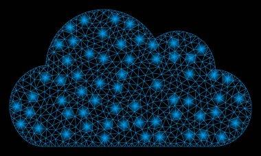 Altın Kare Mozaik Bulut