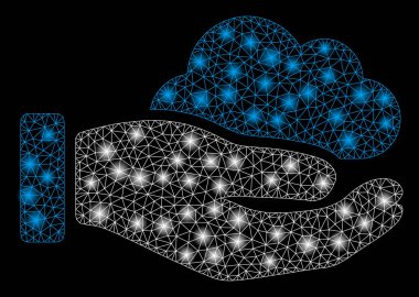 Gold Square Pattern Bulut Servis Eli