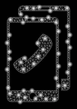 Altın Kare Mozaik Cep Telefonları