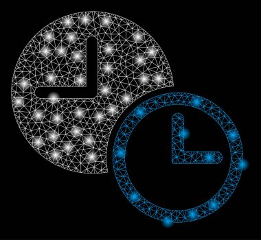 Altın Kare Mozaik Saatler