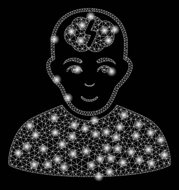 Altın Kare Desen Akıllı Çocuk