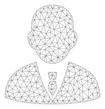 Patron Çokgen çerçeve vektör Mesh Illüstrasyon