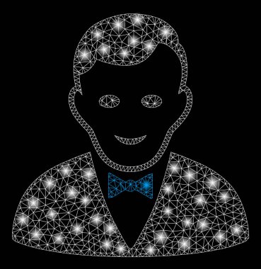 Işık Spotlar ile parlak Mesh karkas krupiye müdürü