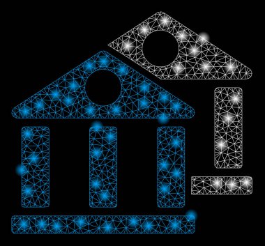 Flash Spotlar ile parlak Mesh 2D bankalar