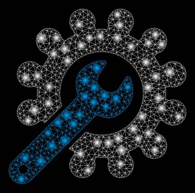 Flare Spotlar ile parlak Mesh karkas özelleştirme araçları