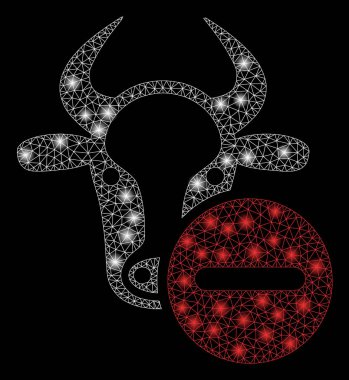 Parlak Mesh karkas sığır ışık Spotlar ile çıkarın