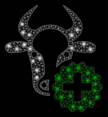 Parlak Mesh 2D Cow Flash Spotlar ile oluşturun