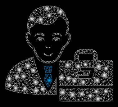 Işık Spotlar ile parlak Mesh karkas Dash accounter