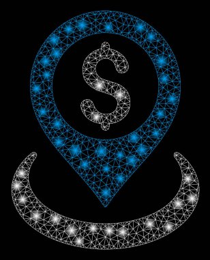 Bright Mesh Carcass Dollar Placement with Flare Spots