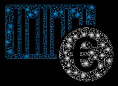 Parlama Spotlar ile Parlak Mesh 2d Euro Barkod Fiyat