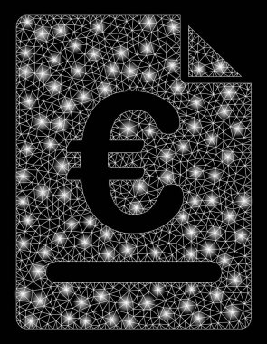 Işık Spotlu Parlak Kafes 2d Euro Fatura