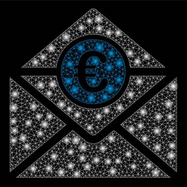 Flash Spotlu Parlak Kafes Ağı Euro Mail