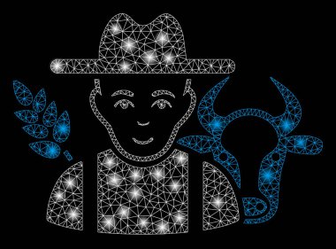 Flare Mesh Karkas Çiftçi Flare Noktalar ile