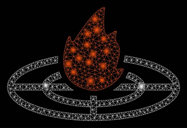 Flare Mesh Karkas Ateş Hedef Flare Noktalar ile