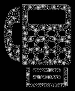 Flare Mesh 2d Faks Makinesi Flare Spotlar ile