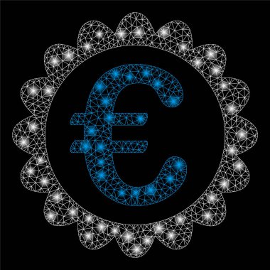 Flaş Spotlu Parlak Örgü Tel Çerçeve Euro Kalitesi