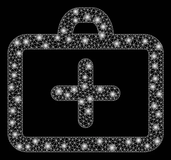 Flash Spotlu Parlak Örgü Karkas İlk Yardım