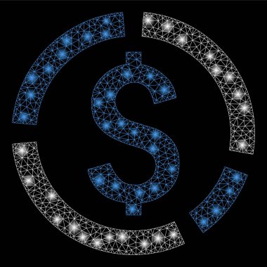 Flare Spotlar ile Flare Mesh Ağ Finansal Diyagramı