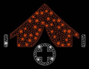 Flare Mesh 2d Sahra Hastanesi Flare Spotlar ile